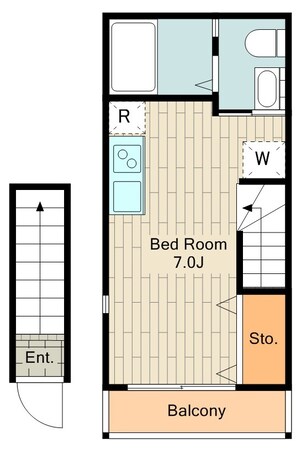 キャスティア京王八王子の物件間取画像